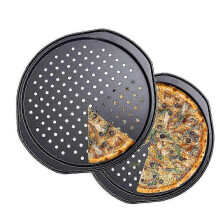 Pizza Trays for Oven, Non Stick Perforated Pizza Tray, Pizza Baking Pan, Pizza Pan for Kitchen, Eve