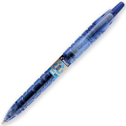 Pilot PILOT B2P Gel Roller Ball Pen and Refills Blue Pack of 5 1
