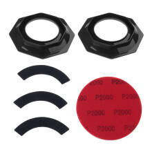 Bowlingball-Schleifpadhalter für sicheres Schleifen und-Schwarz