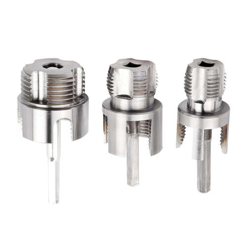 Compact Carbon Steel Pipes Threading Tool for 1/2 3/4 1Inch Size