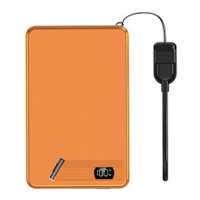 Thin Battery Storage Case Magnetic Power Supply Battery-Orange
