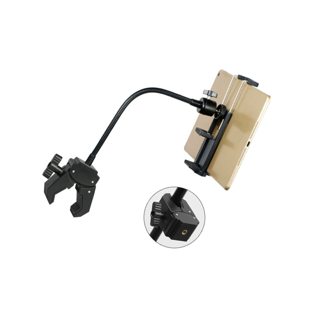 Mic Stand Cellphone Tablet Mount Holder-With Pantilt And Ta 7704001142396
