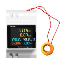 Household Watt‑Hour Meter, DIN Rail-300 volts External money
