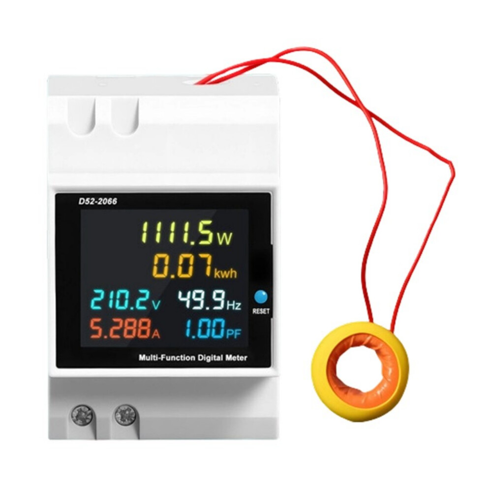 Household WattâHour Meter, Din Rail-300 Volts External Money 7704001140279
