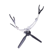 Stable and Portable Ice Fishing Rod Holder Feature Double-B