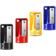 4 Pcs Pencil Sharpener Portable Manual Plastic Pencil Cutter Sharpening Tool for Woodworkmulticolor