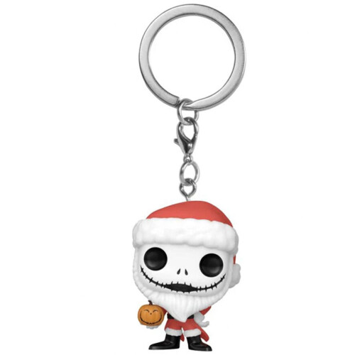 Nightmare Before Christmas Santa Jack Pocket POP Schlüsselanhänger
