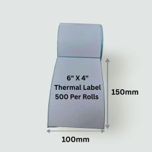 KAD Shipping Label 100 x 150 mm (4" x 6") - 500 Thermal Labels Roll X 3