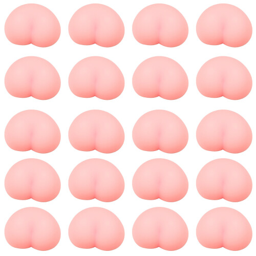 TPR Material Cute Butt Peach Toy for Stress Relief Various