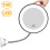 Flexible Gooseneck 10 X Magnifying Led Lighted Mirror Illuminated 1