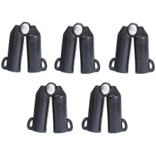 Dewenwils 5 Pcs Adjustable Plant Plastic Connectors for Plant Stakes 16mm