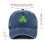 Retro Shamrock baseballcaps for kvinner, bomull, én størrelse 3