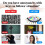 Verpakking van 60 plastic sleutelhangerlabels – diverse kleuren 3