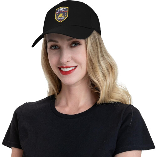 Klassisk baseballkasket – justerbar sort unisex-hat 2
