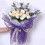 Geschenkpapierrolle mit Blumenmuster – Polyester, 8 Farben 2