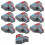 10 connecteurs de câble Quick Compact NC-623 Gris 3