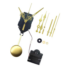 Quarz-Pendeluhrwerk-Set mit Glockenspiel und Zeigern
