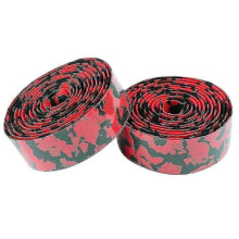 (Black Red) Road Bike Handlebar Tape Bicycle Bar Wraps Tw..