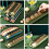 Egg box - Unspecified - Rolling - Sliding design - PP material - Green color 4