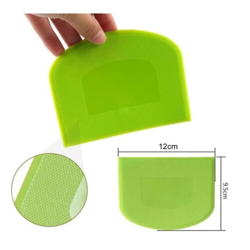 Pastry scraper - Not specified - 3 pieces - Non-slip - Ergonomic - PE plastic 1