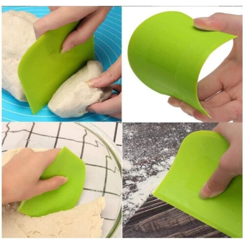 Pastry scraper - Not specified - 3 pieces - Non-slip - Ergonomic - PE plastic 2