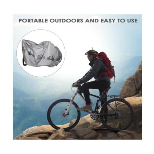 Bicycle cover - Not specified - 2 pieces - Waterproof - PEVA - Universal 2