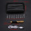 LED Hook Set, 9 in 1 USB Rechargeable Light Up Hook Hand Weaving Tools Sewing Silicone Handle 1