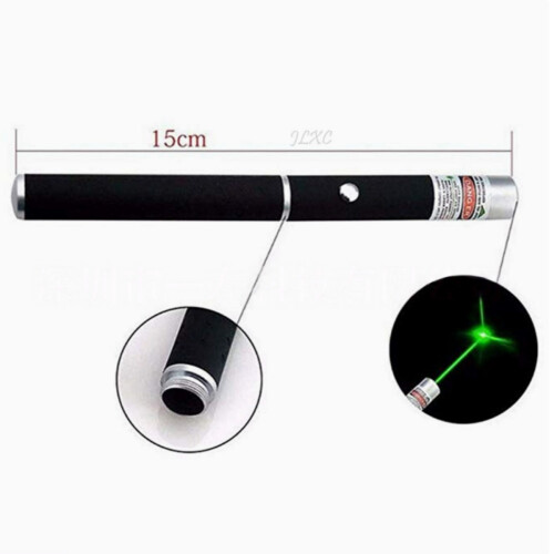 Green laser pointer, 5mW, single-point pen-shaped beam, suitable for outdoor demonstrations. 2