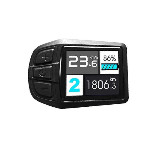 LCD TFT UKC3 Display Speed Battery Time Indicator for Electric Bicycle 24V 36V 48V Motor Conversion