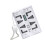 22,5 W oplaadbare PowerBanks-koffer Draagbare-Wit 1