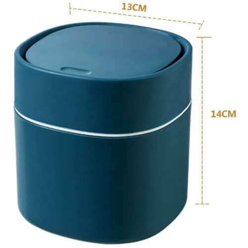 Tabletop bin - Not specified - Mini plastic bin - 2L - Compact - Removable lid 1