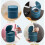 Tabletop bin - Not specified - Mini plastic bin - 2L - Compact - Removable lid 4