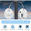 No-drill refrigerator lock, adhesive password lock, window security lock, strong adhesive combination lock (white) 2
