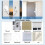 No-drill refrigerator lock, adhesive password lock, window security lock, strong adhesive combination lock (white) 5
