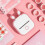 Compatible with Phomemo T02 Printer — Silicone Protective Case (Pink / Rabbit Ears) 4