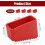 4 Rubber Ladder Feet 50x20mm, Replacement Feet for Folding Step Ladder 2