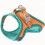 1 light blue, reflective, break-resistant cat harness - L 5