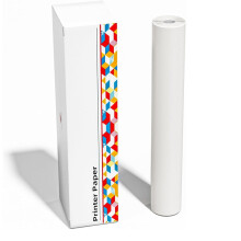 Phomemo 1 rol thermisch papier (A4-formaat) — Vereist gebruik met printerhouder; compatibel met M08F/M832/M833/M834/M835/P831/Q302 printers