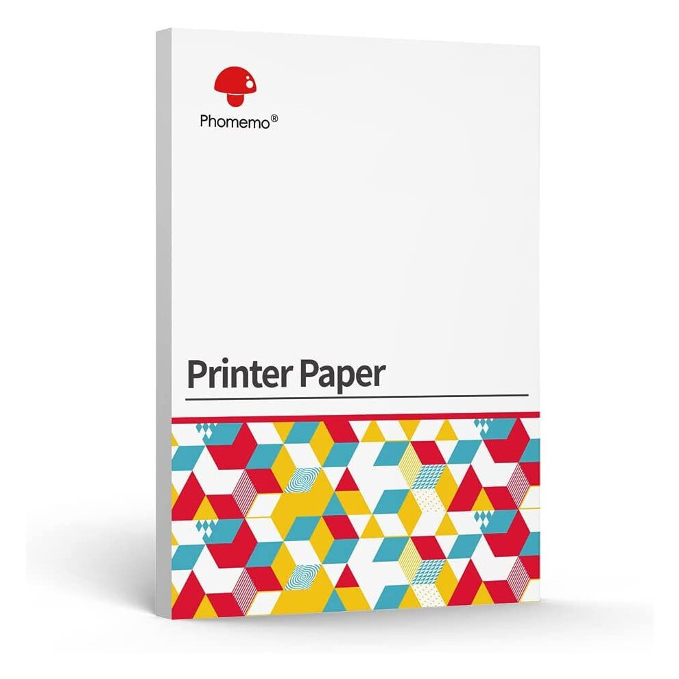 Compatible with Phomemo M08F 200sheets Thermal Printing Paper Compatible Compatible with MR.IN Brother Pocket Jet / MT800, Style: A4-image-OPC-PTKJV8P-NEW