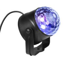MGY-019 6W Fernbedienung LED Kristall-Zauberkugel Licht Buntes Drehbares Bühnenlaserlicht