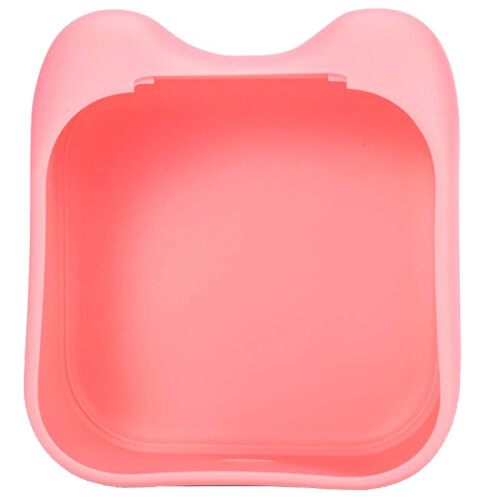 Compatible with Phomemo T02 Printer Silicone Protective Case(Pink Cat Ear)