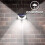 2-Pack Outdoor Solar Lights with 100 LEDs, Motion Sensor, and Wall Lights 3