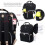 ANTCOOL Waterproof Baby Diaper Backpack - Large 55L Capacity - Black 4