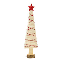 Wollfilz Weihnachtsmann Rentier Weihnachtsfigur Ornament-C