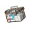 Plastic Medicine Storage Box with Lid and Handle Waterproof-L 1
