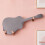 Guitar Dust Cover Washable Dust Protector-Guitar bag Light Grey 7