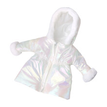 Kinderfreundliche Winter-Puppenkleidung,-Weiß