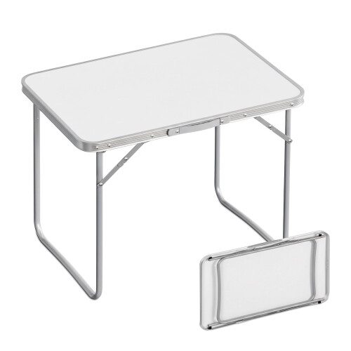 Folding Aluminum Camping Table, Portable and Durable