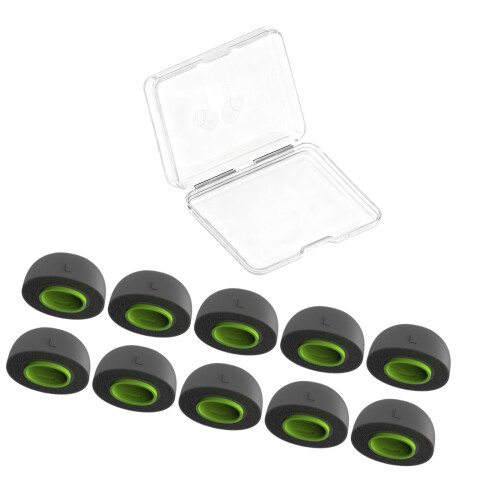 Embout d'oreille en mousse à mémoire de forme de qualité-L