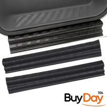 2 Pcs Front Door Sill Protectors ABS for Mercedes Sprinter Crafter Van 06-17